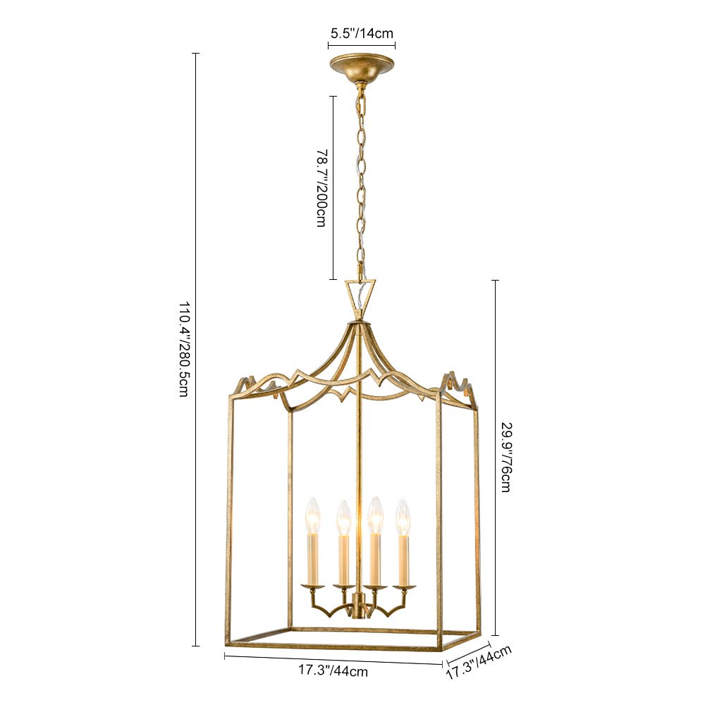lightfixturesusa-french-distressed-gold-candle-square-lantern-chandelier-chandelier-173-in-5048447