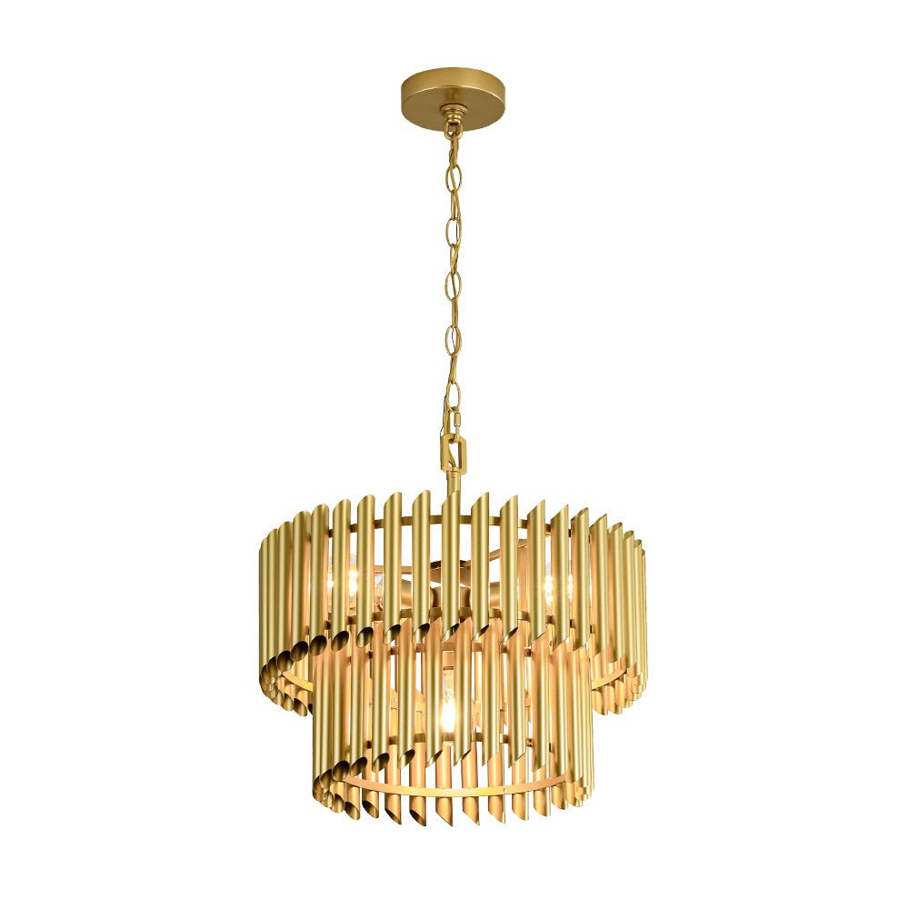 lightfixturesusa-french-luxury-gold-2-tier-metal-drum-cage-chandelier-chandelier-brass-130630