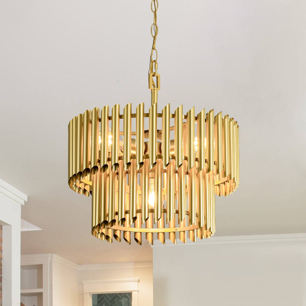 lightfixturesusa-french-luxury-gold-2-tier-metal-drum-cage-chandelier-chandelier-brass-877695