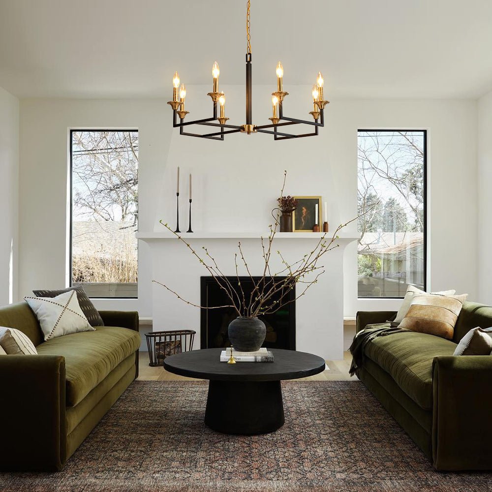 lightfixturesusa-french-modern-8-light-candle-chandelier-chandelier-8-lt-501013 LightFixturesUSA - French Modern 8 - Light Candle Chandelier - Chandelier - 8 - Lt -