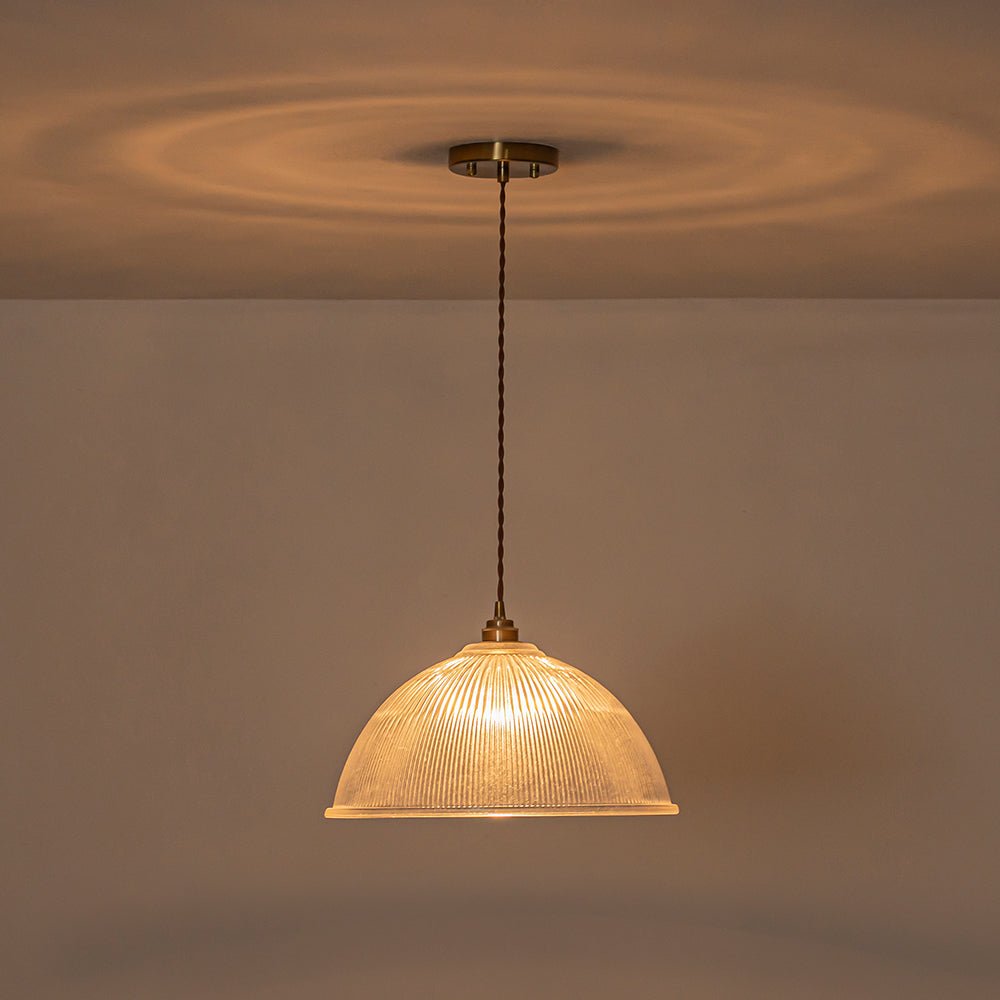 lightfixturesusa-french-retro-1-light-clear-ribbed-glass-dome-pendant-pendant-light-15-in-pre-order-2-3-weeks-1263274