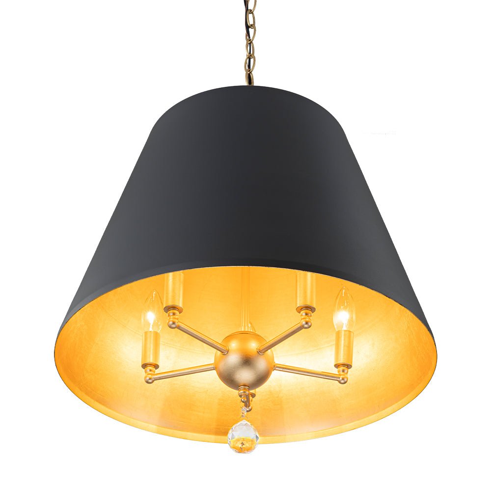 lightfixturesusa-french-vintage-black-gold-iron-drum-cage-chandelier-chandelier-197-in-8141369