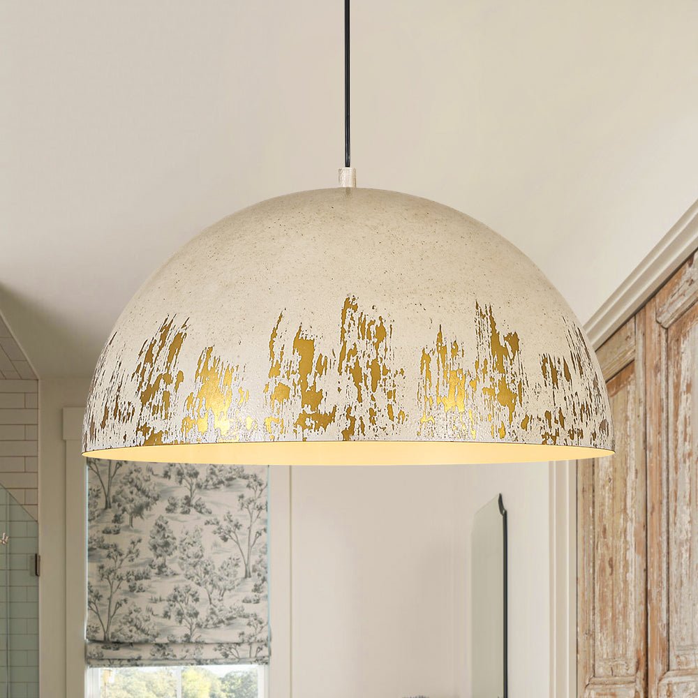 lightfixturesusa-french-vintage-weathered-gilded-oversized-iron-dome-pendant-pendant-light-black-gilding-5259821