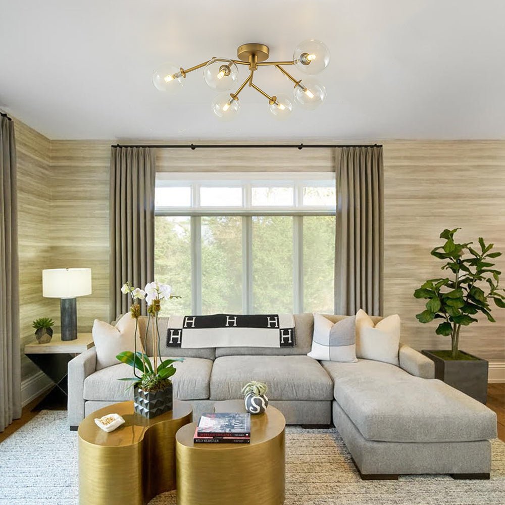 lightfixturesusa-funky-branch-style-6-light-clear-glass-bubble-semi-flush-mount-ceiling-light-brass-144350
