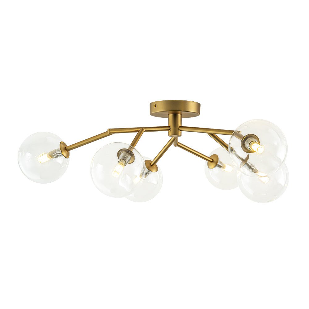 lightfixturesusa-funky-branch-style-6-light-clear-glass-bubble-semi-flush-mount-ceiling-light-brass-169545