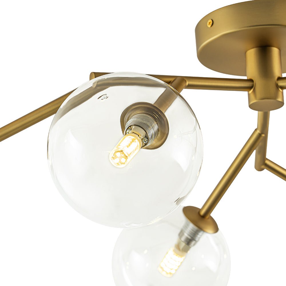 lightfixturesusa-funky-branch-style-6-light-clear-glass-bubble-semi-flush-mount-ceiling-light-brass-707516