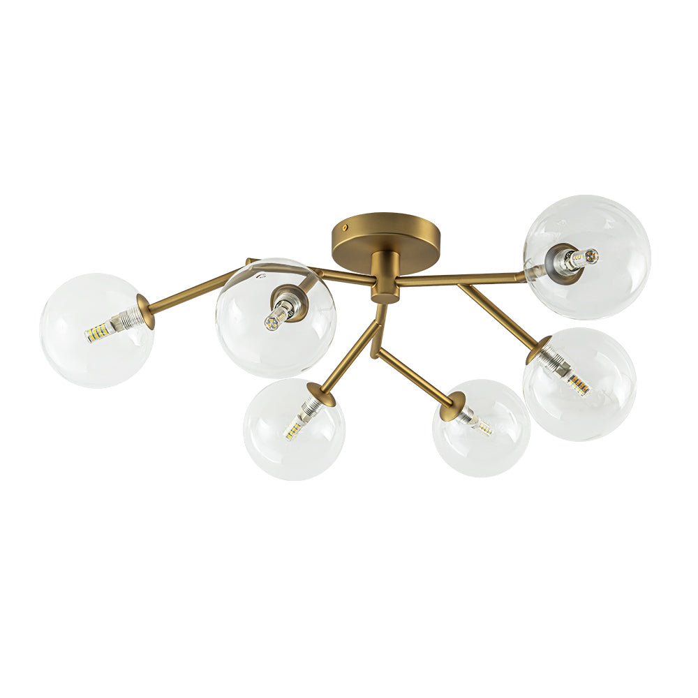 lightfixturesusa-funky-branch-style-6-light-clear-glass-bubble-semi-flush-mount-ceiling-light-brass-805164