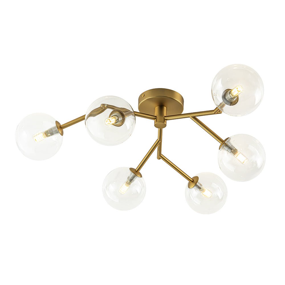 lightfixturesusa-funky-branch-style-6-light-clear-glass-bubble-semi-flush-mount-ceiling-light-brass-860041