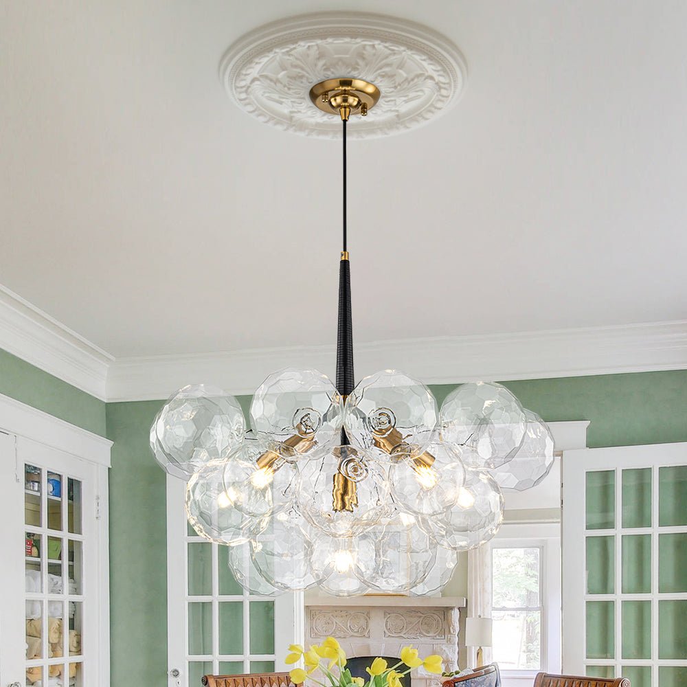 lightfixturesusa-funky-cluster-clear-faceted-glass-orb-bubble-chandelier-chandelier-black-224502 LightFixturesUSA - Funky Cluster Clear Faceted Glass Orb Bubble Chandelier - Chandelier - Black -
