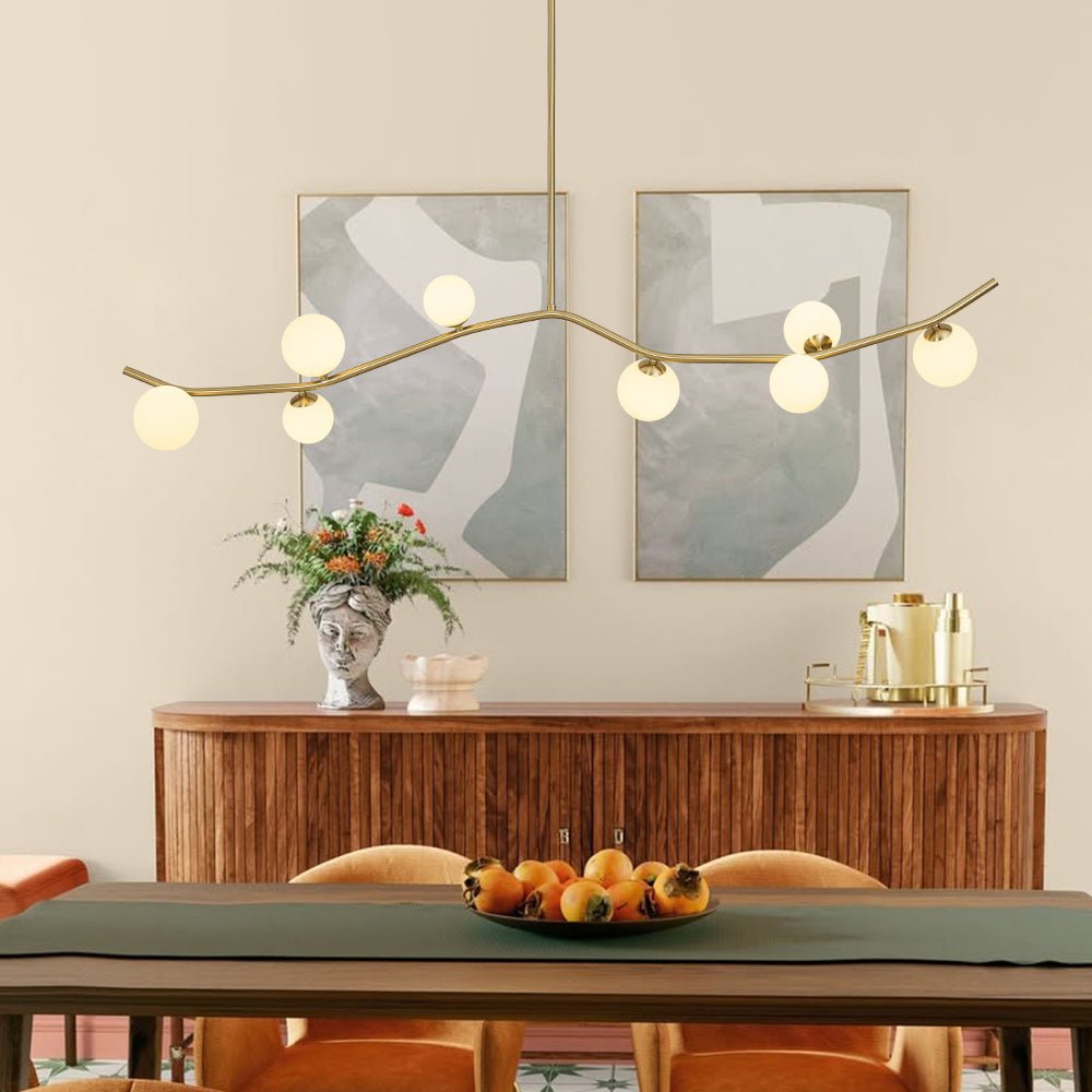 lightfixturesusa-funky-curved-white-glass-bubble-linear-island-chandelier-chandelier-brass-227943