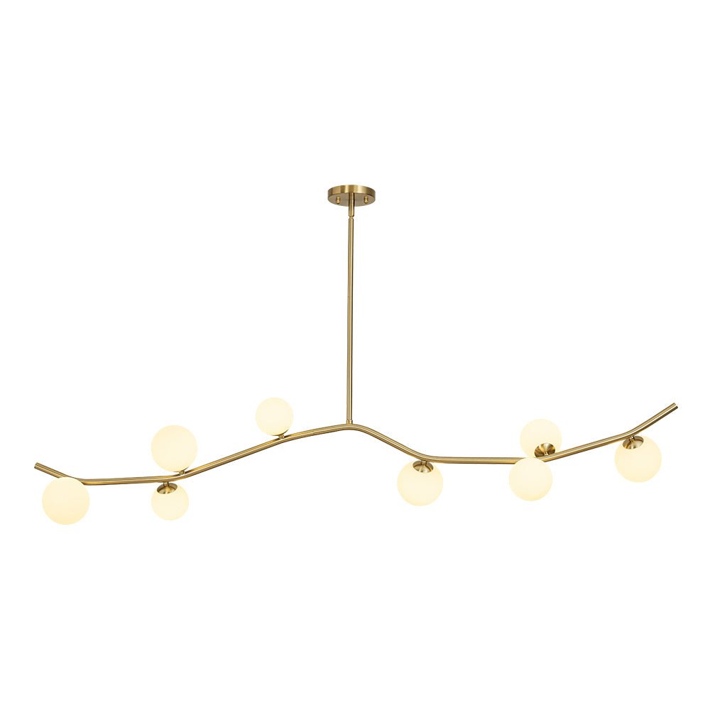 lightfixturesusa-funky-curved-white-glass-bubble-linear-island-chandelier-chandelier-brass-683830