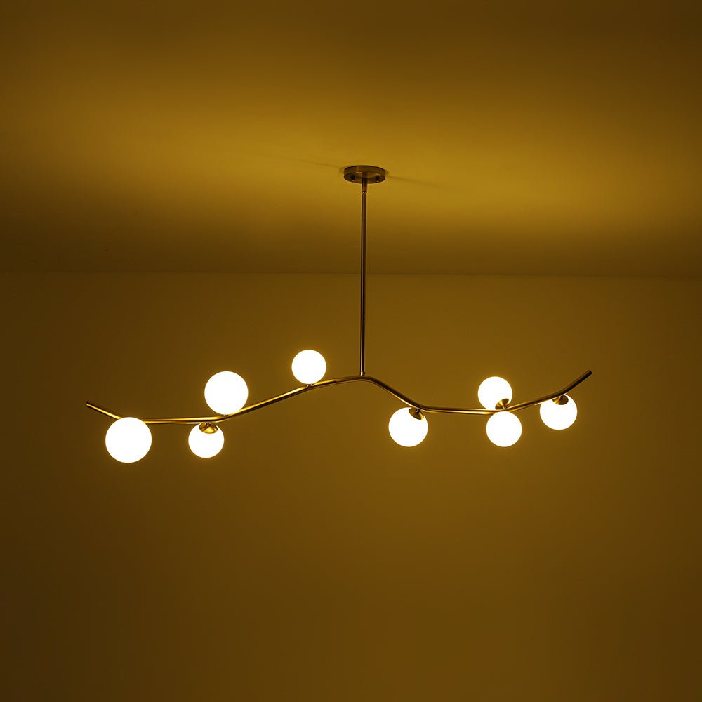 lightfixturesusa-funky-curved-white-glass-bubble-linear-island-chandelier-chandelier-brass-850842