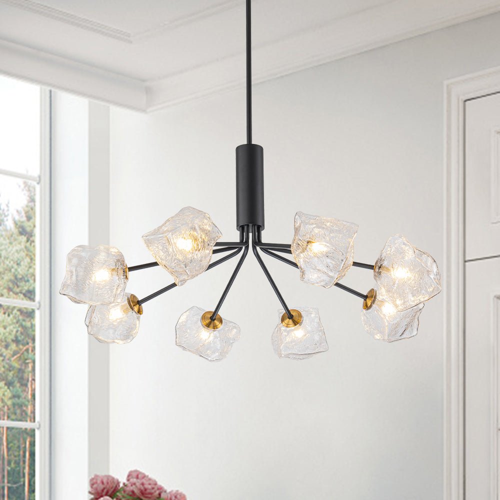 lightfixturesusa-funky-eclectic-frozen-icy-style-black-sputnik-chandelier-chandelier-8-lt-914075 LightFixturesUSA - Funky Eclectic Frozen Icy Style Black Sputnik Chandelier - Chandelier - 8 - Lt -