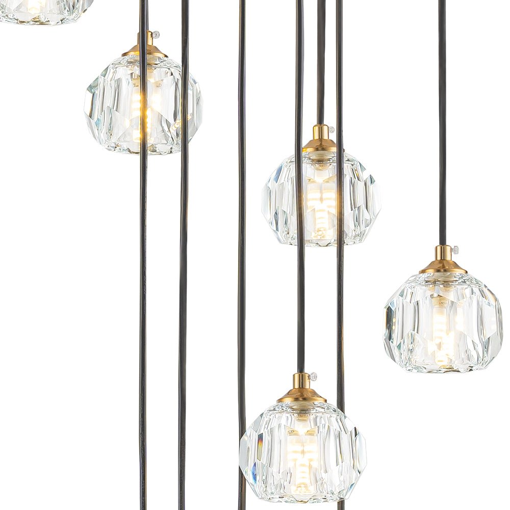lightfixturesusa-glam-12-light-cluster-cutting-crystal-pendant-chandelier-pendant-light-brass-pre-order-638845
