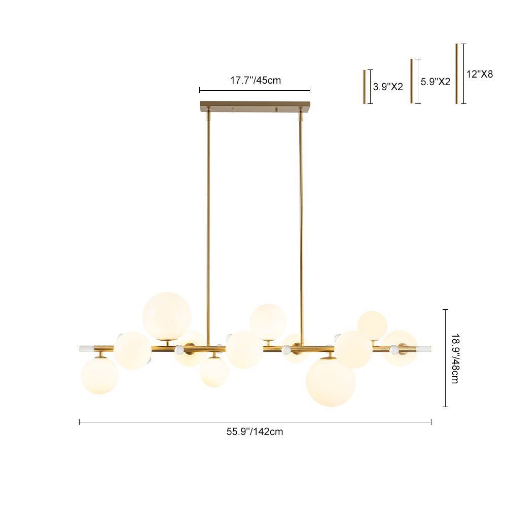 lightfixturesusa-glam-12-light-shine-opal-glass-globe-linear-island-chandelier-chandelier-brass-106552