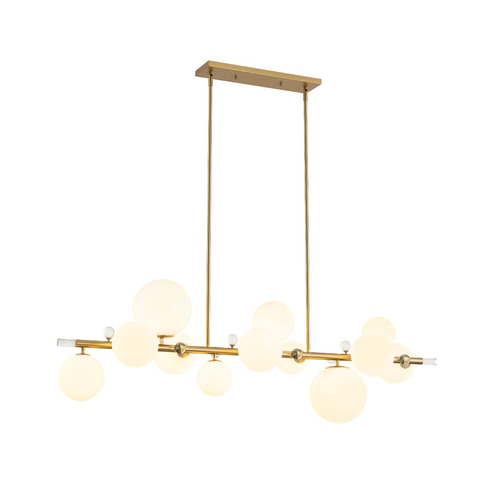 lightfixturesusa-glam-12-light-shine-opal-glass-globe-linear-island-chandelier-chandelier-brass-188497