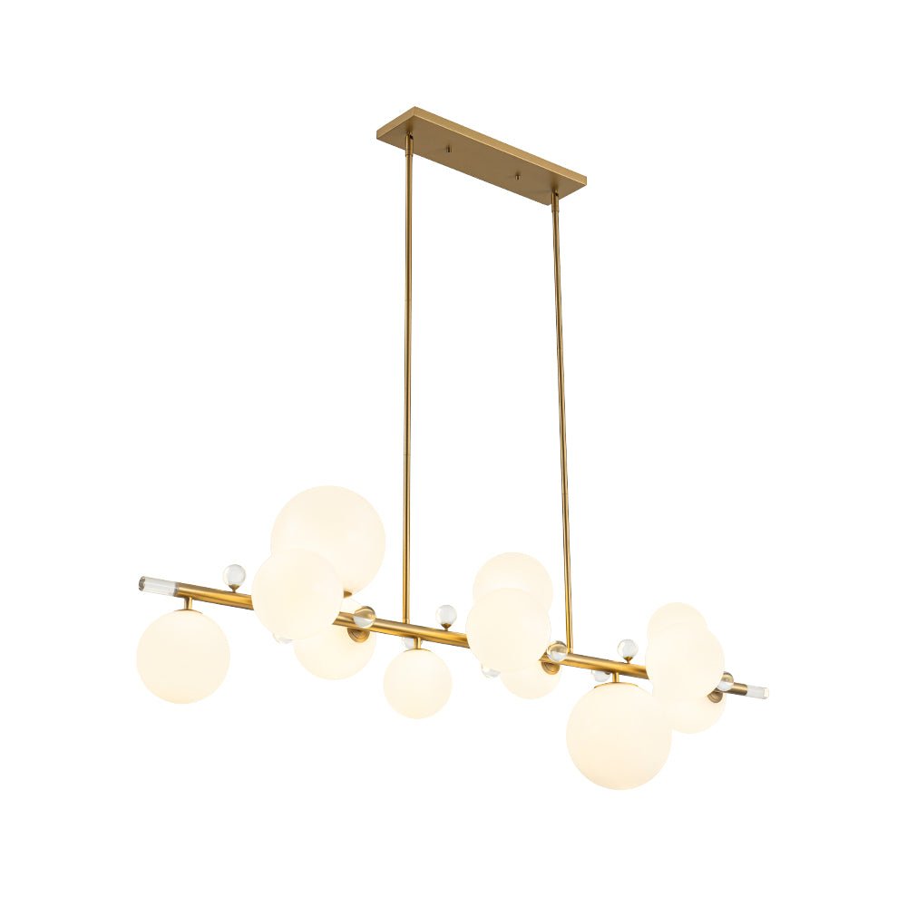 lightfixturesusa-glam-12-light-shine-opal-glass-globe-linear-island-chandelier-chandelier-brass-257112