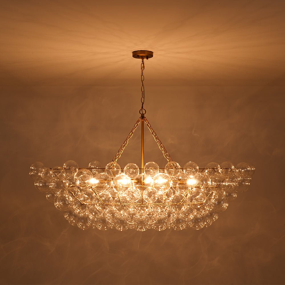 lightfixturesusa-glam-8-light-tiered-clear-glass-bubble-island-chandelier-chandelier-brass-exclusive-offer-154977
