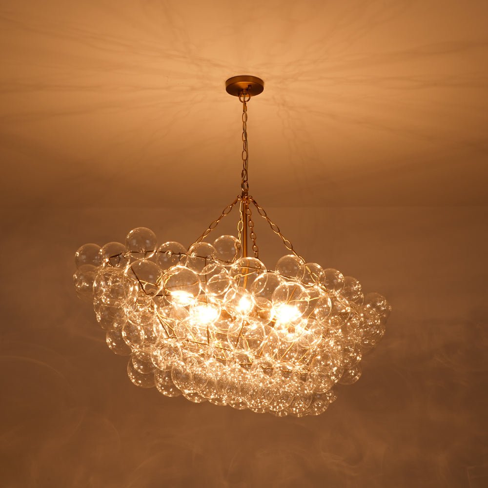 lightfixturesusa-glam-8-light-tiered-clear-glass-bubble-island-chandelier-chandelier-brass-exclusive-offer-213998