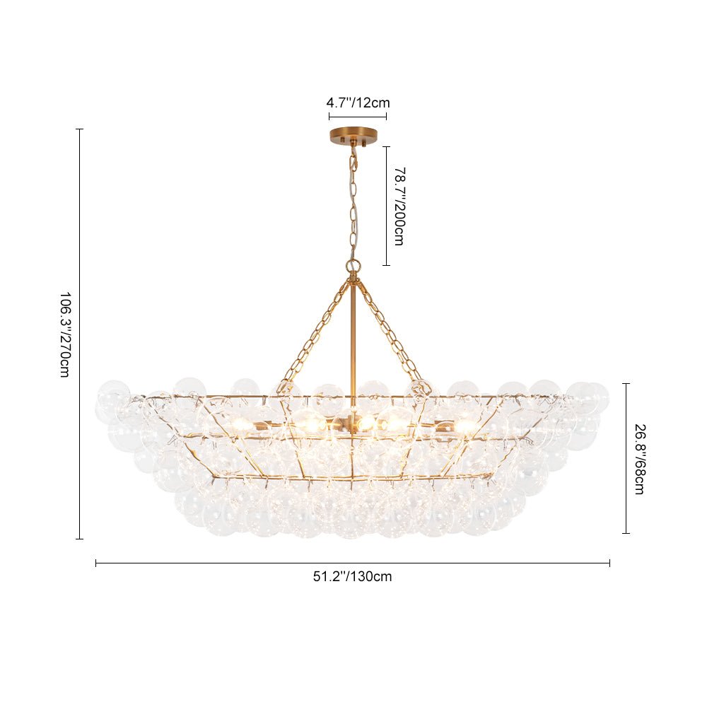lightfixturesusa-glam-8-light-tiered-clear-glass-bubble-island-chandelier-chandelier-brass-exclusive-offer-914651