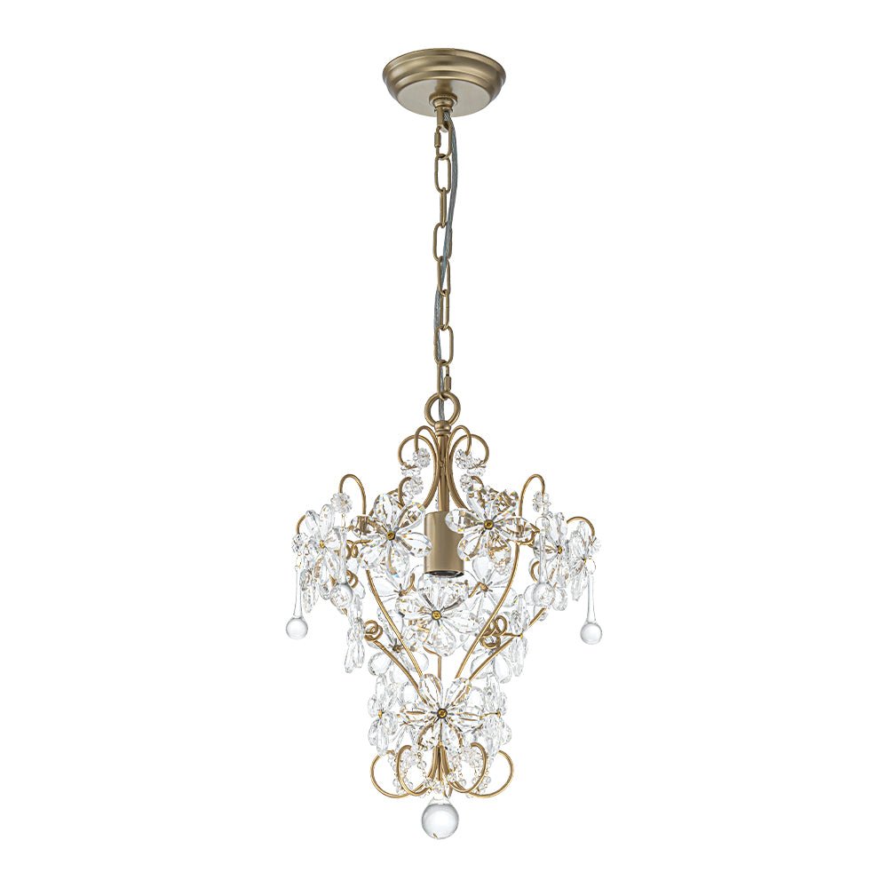 lightfixturesusa-glam-bloom-floral-crystal-accented-cage-pendant-light-chandelier-brass-4610165