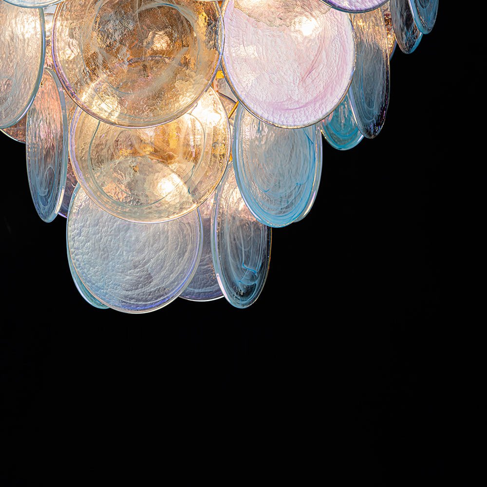 lightfixturesusa-glam-blue-iridescent-swirl-glass-round-tiered-chandelier-chandelier-small-470989