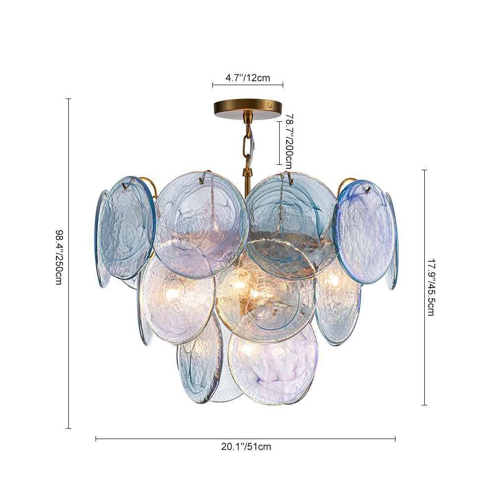 lightfixturesusa-glam-blue-iridescent-swirl-glass-round-tiered-chandelier-chandelier-small-898847