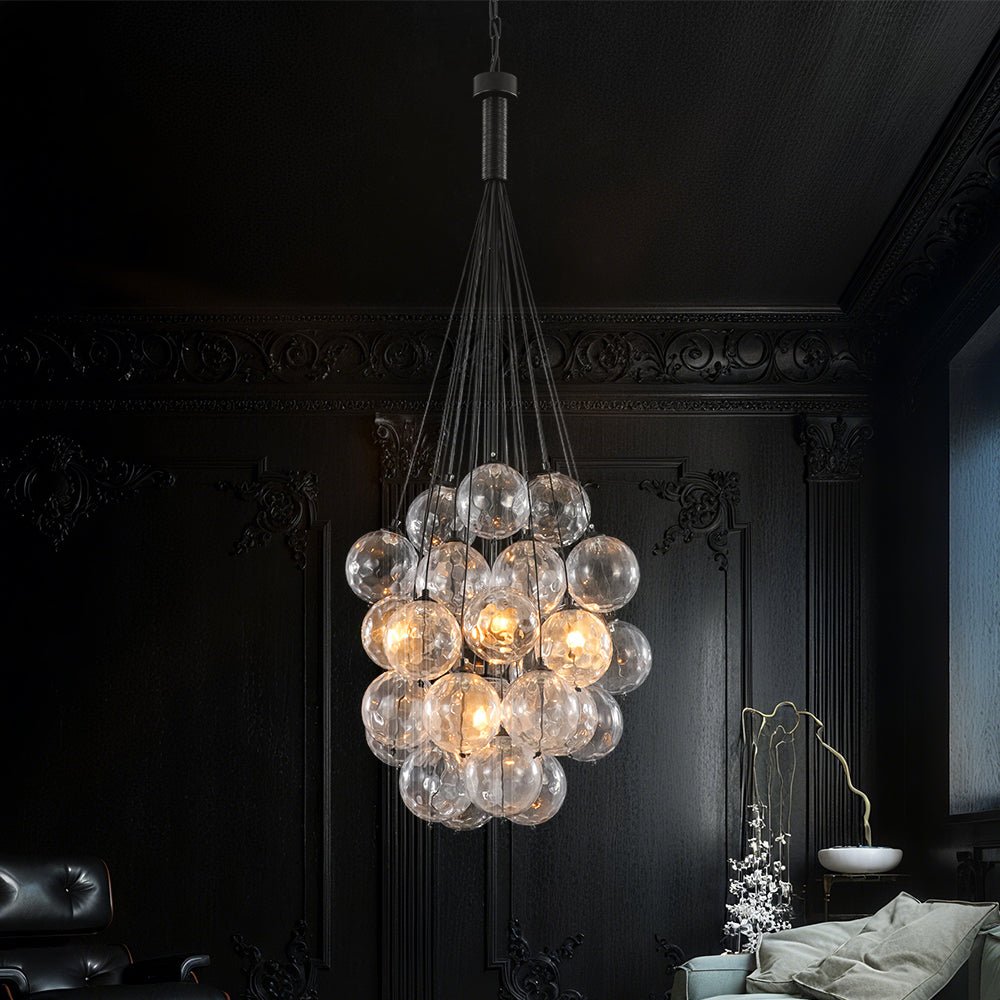 lightfixturesusa-glam-cluster-textured-water-glass-globe-bubble-chandelier-chandelier-black-exclusive-offer-7996335