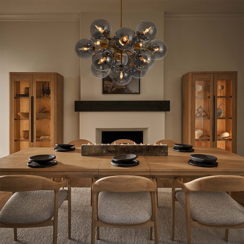 lightfixturesusa-glam-dark-pearl-sputnik-smoked-glass-bubble-chandelier-light-fixture-chandelier-brass-280325 LightFixturesUSA - Glam Dark Pearl Sputnik Smoked Glass Bubble Chandelier Light Fixture - Chandelier - Brass -