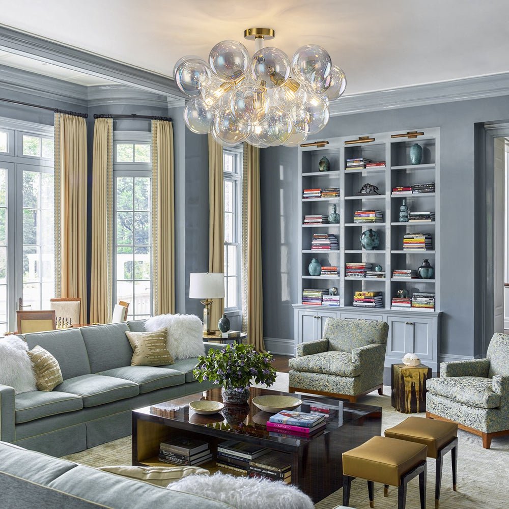 lightfixturesusa-glam-iridescent-glass-cluster-bubble-semi-flush-chandelier-chandelier-blackbrass-467486