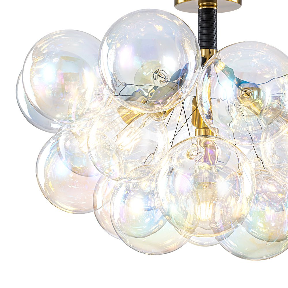 lightfixturesusa-glam-iridescent-glass-cluster-bubble-semi-flush-chandelier-chandelier-blackbrass-pre-order-arrive-in-2-weeks-889095