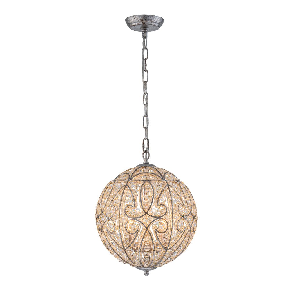 lightfixturesusa-glam-shabby-chic-crystal-globe-chandelier-distressed-silver-chandelier-6-lt-345835