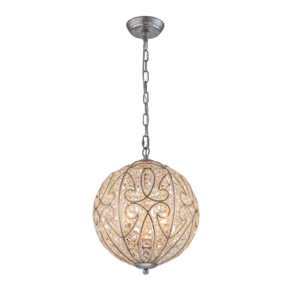 lightfixturesusa-glam-shabby-chic-crystal-globe-chandelier-distressed-silver-chandelier-6-lt-417088