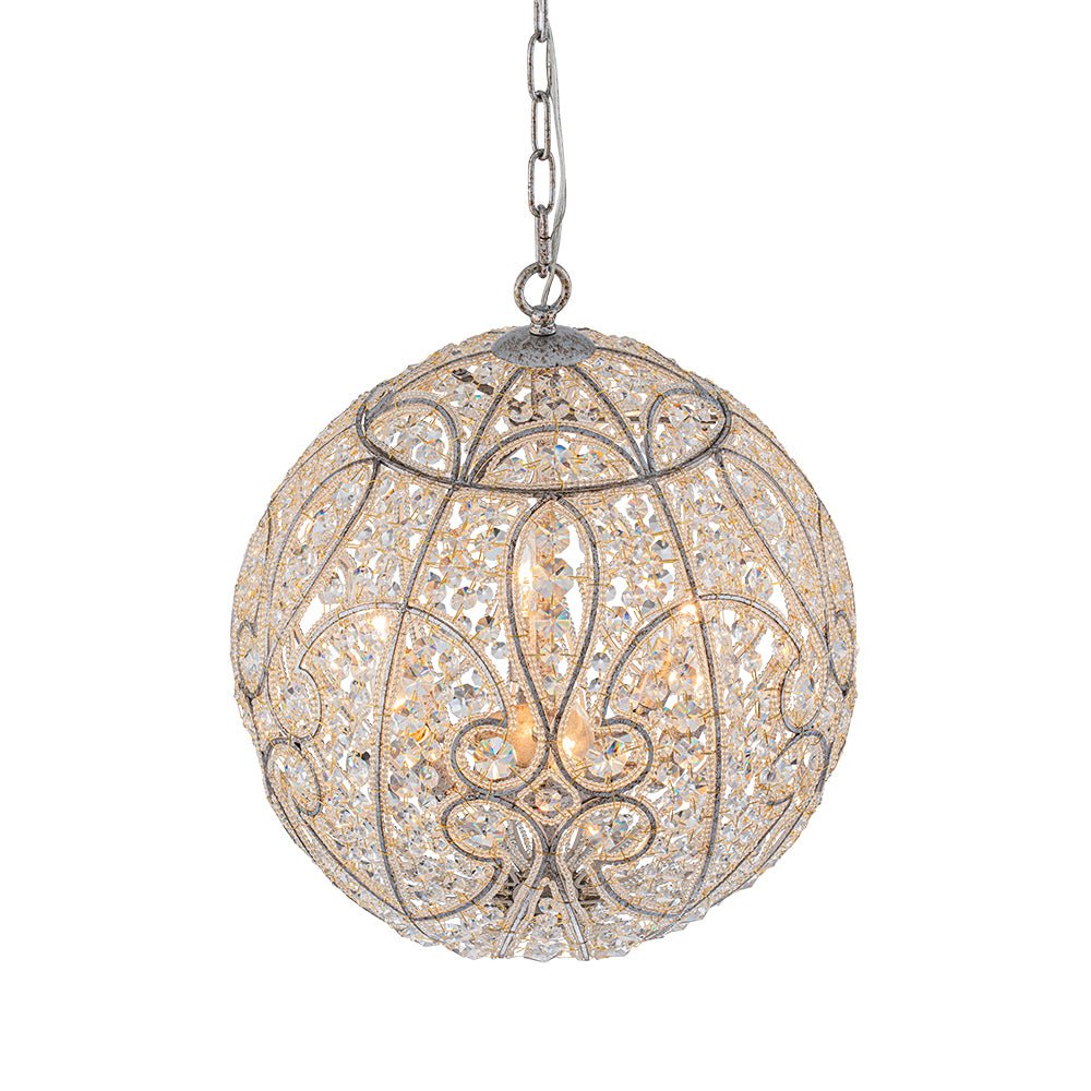 lightfixturesusa-glam-shabby-chic-crystal-globe-chandelier-distressed-silver-chandelier-6-lt-555625