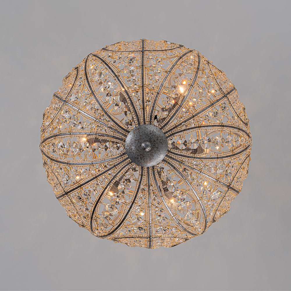lightfixturesusa-glam-shabby-chic-crystal-globe-chandelier-distressed-silver-chandelier-6-lt-803693