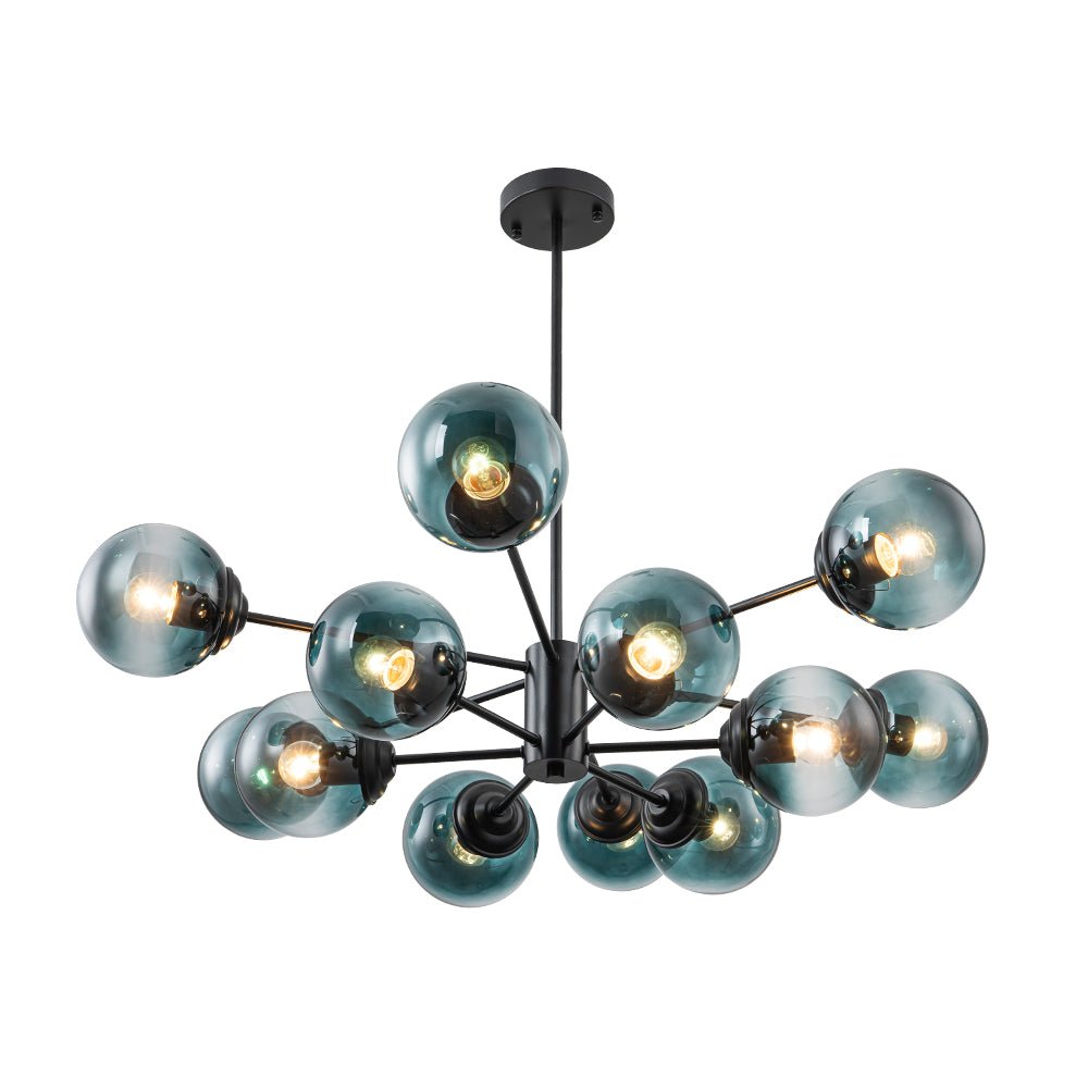 lightfixturesusa-glam-tiered-blue-glass-globe-bubble-sputnik-chandelier-chandelier-black-874579