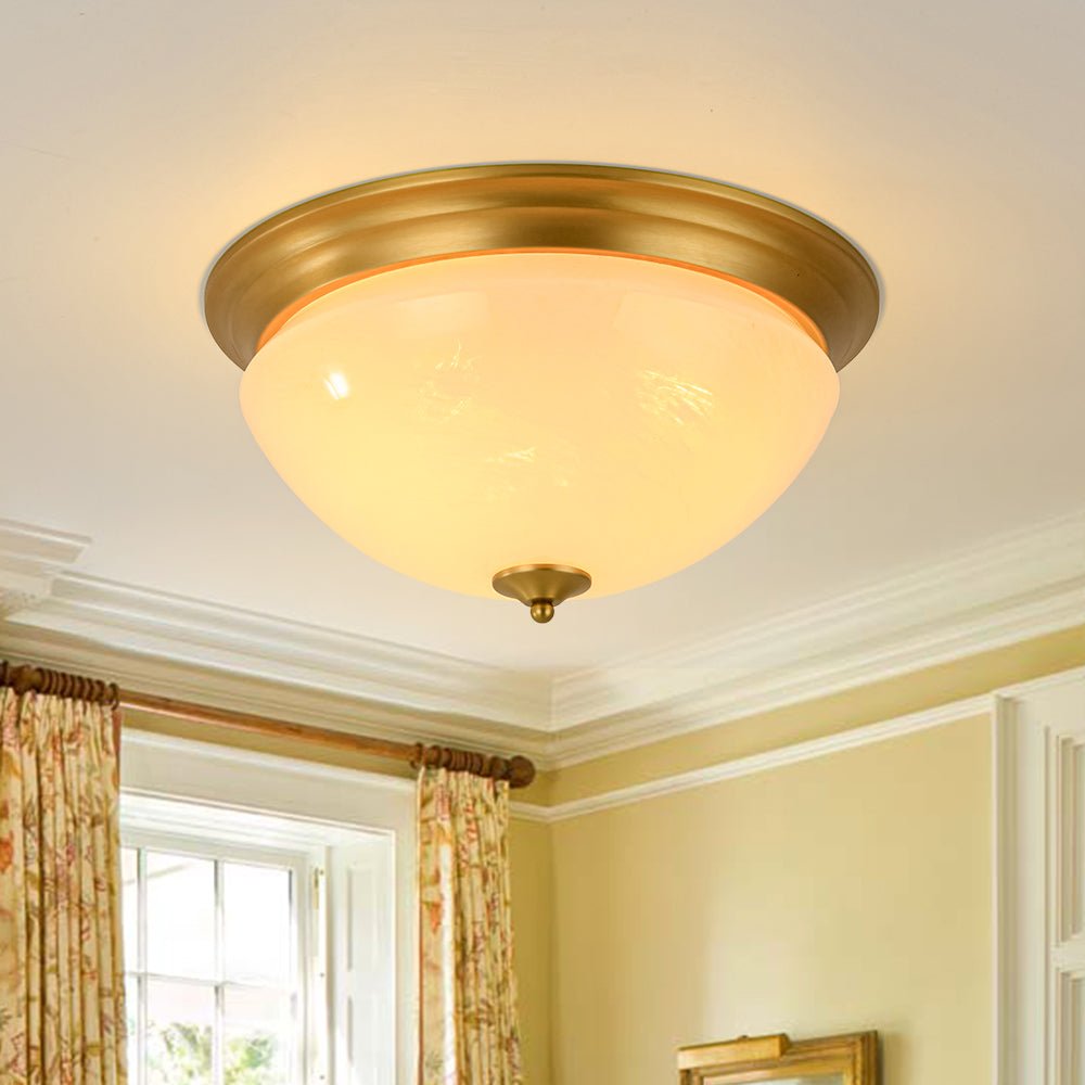 lightfixturesusa-gold-mid-century-alabaster-glass-shade-flush-mount-light-ceiling-light-167-in-408040