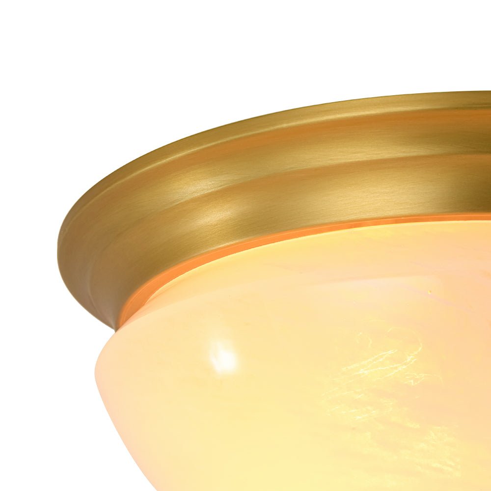 lightfixturesusa-gold-mid-century-alabaster-glass-shade-flush-mount-light-ceiling-light-167-in-943037