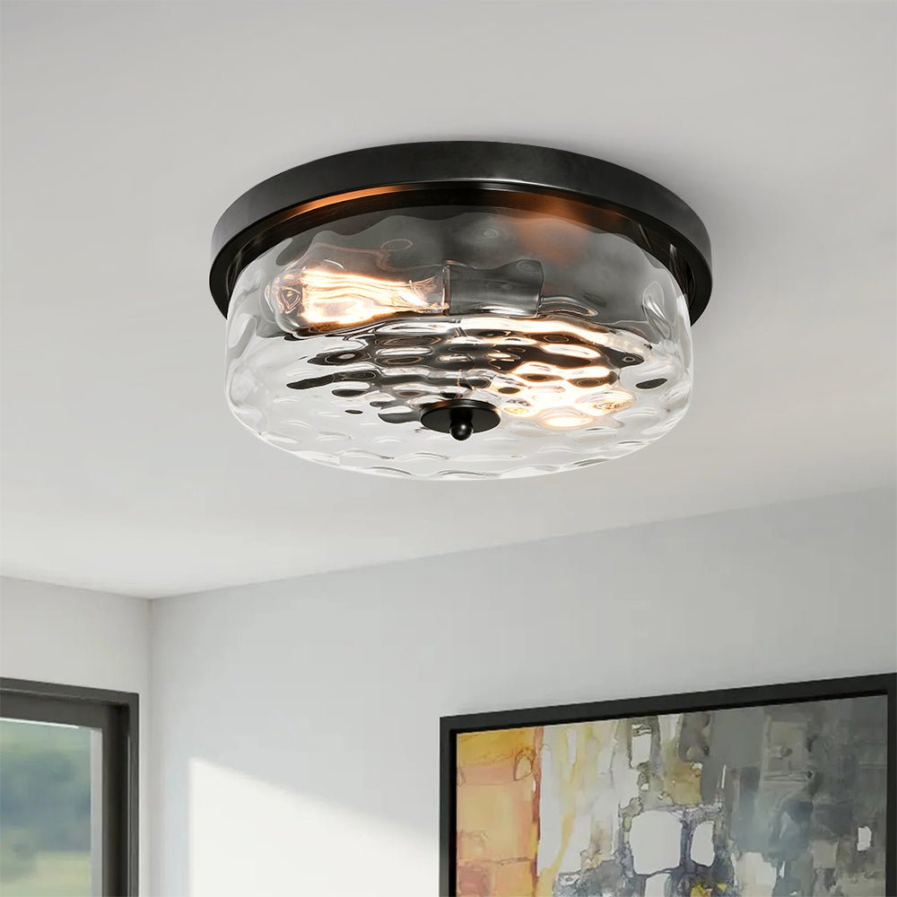 lightfixturesusa-hammered-glass-flush-mount-ceiling-light-ceiling-light-167499