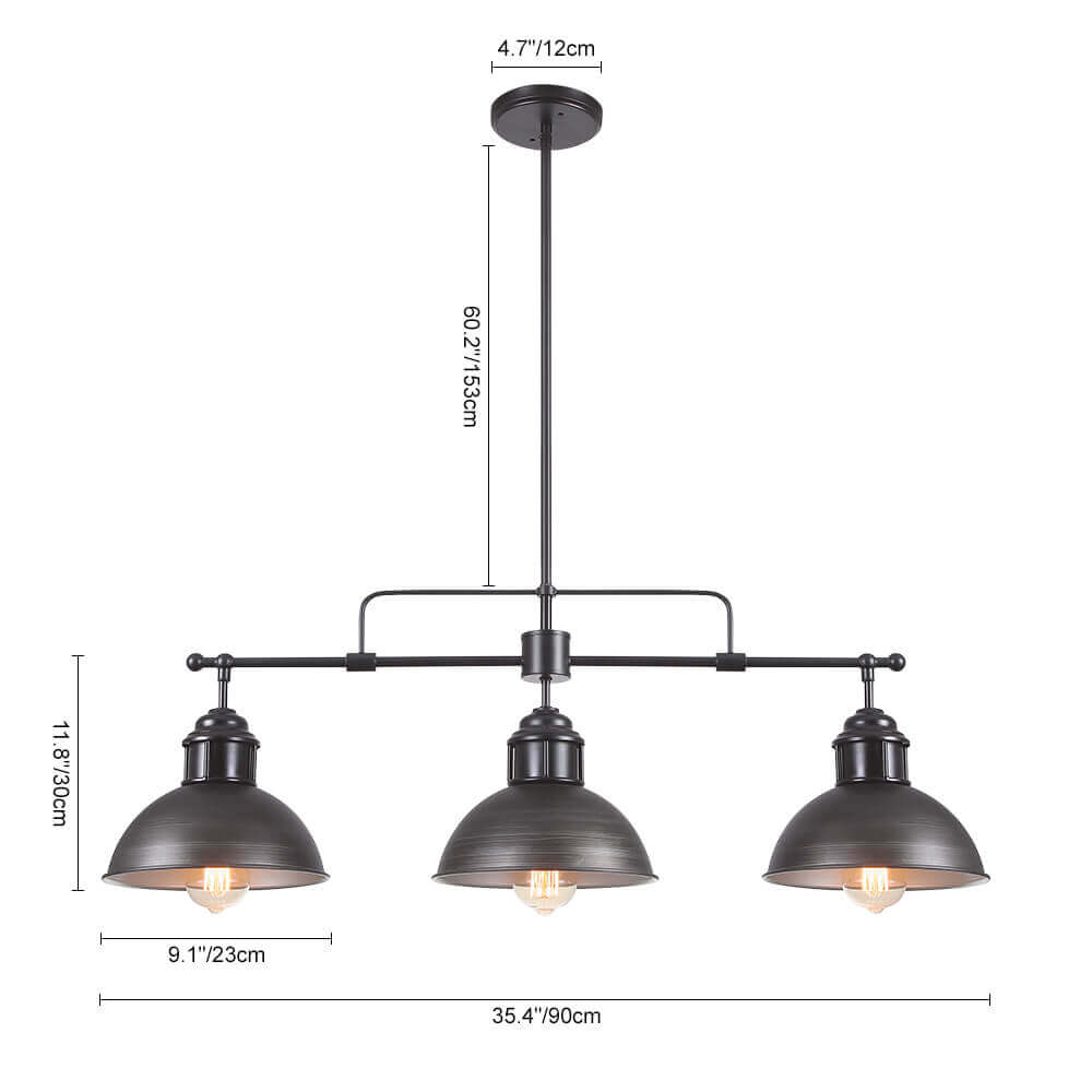 lightfixturesusa-industrial-3-light-island-pot-lid-dome-pendant-chandelier-814649