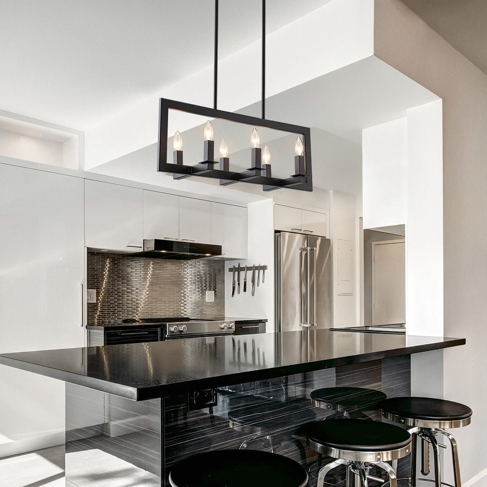 lightfixturesusa-industrial-6-light-candle-style-black-rectangular-island-chandelier-chandelier-matte-black-144003