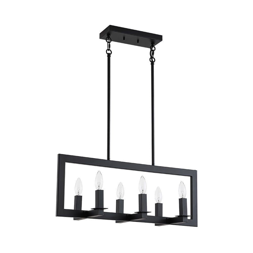 lightfixturesusa-industrial-6-light-candle-style-black-rectangular-island-chandelier-chandelier-matte-black-219935