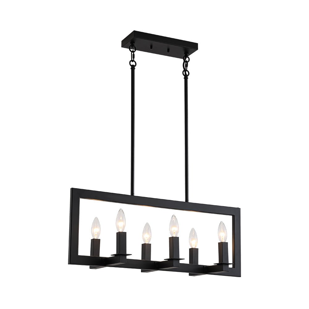 lightfixturesusa-industrial-6-light-candle-style-black-rectangular-island-chandelier-chandelier-matte-black-295675