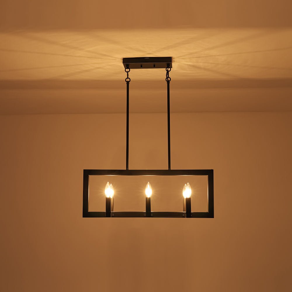 lightfixturesusa-industrial-6-light-candle-style-black-rectangular-island-chandelier-chandelier-matte-black-480073