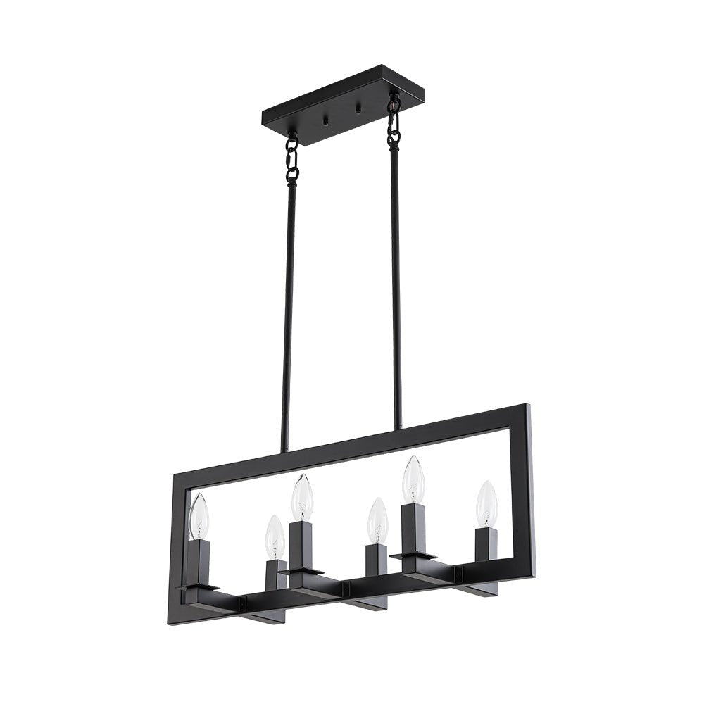 lightfixturesusa-industrial-6-light-candle-style-black-rectangular-island-chandelier-chandelier-matte-black-771414