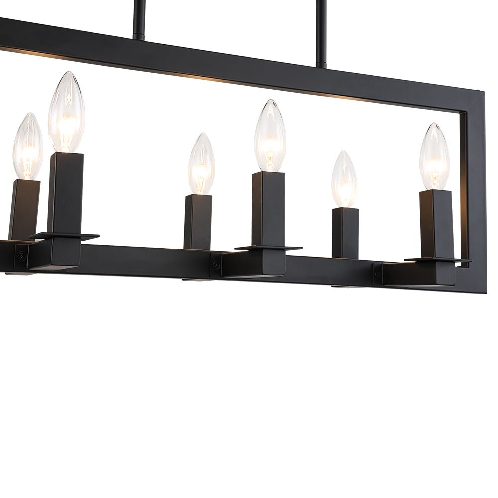 lightfixturesusa-industrial-6-light-candle-style-black-rectangular-island-chandelier-chandelier-matte-black-855393