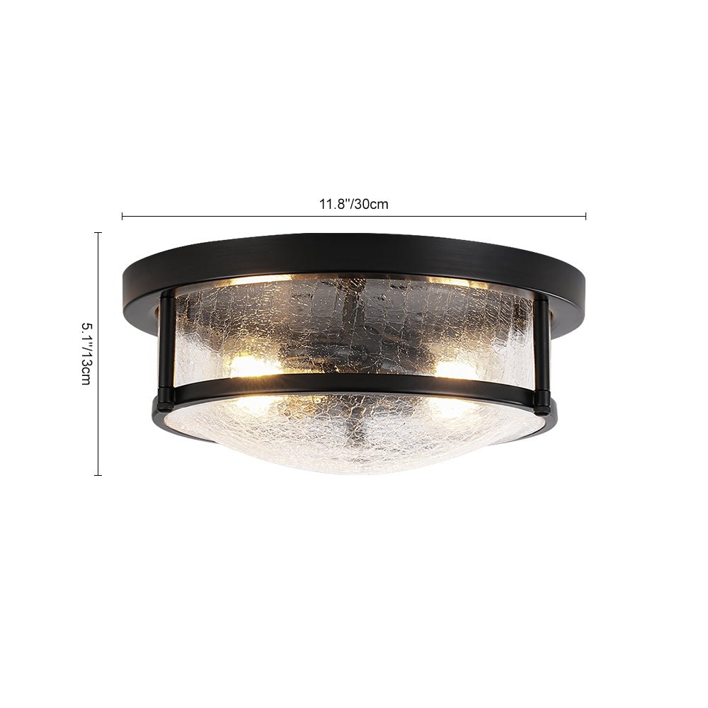 lightfixturesusa-industrial-black-round-crackled-glass-flush-mount-light-ceiling-light-black-165737
