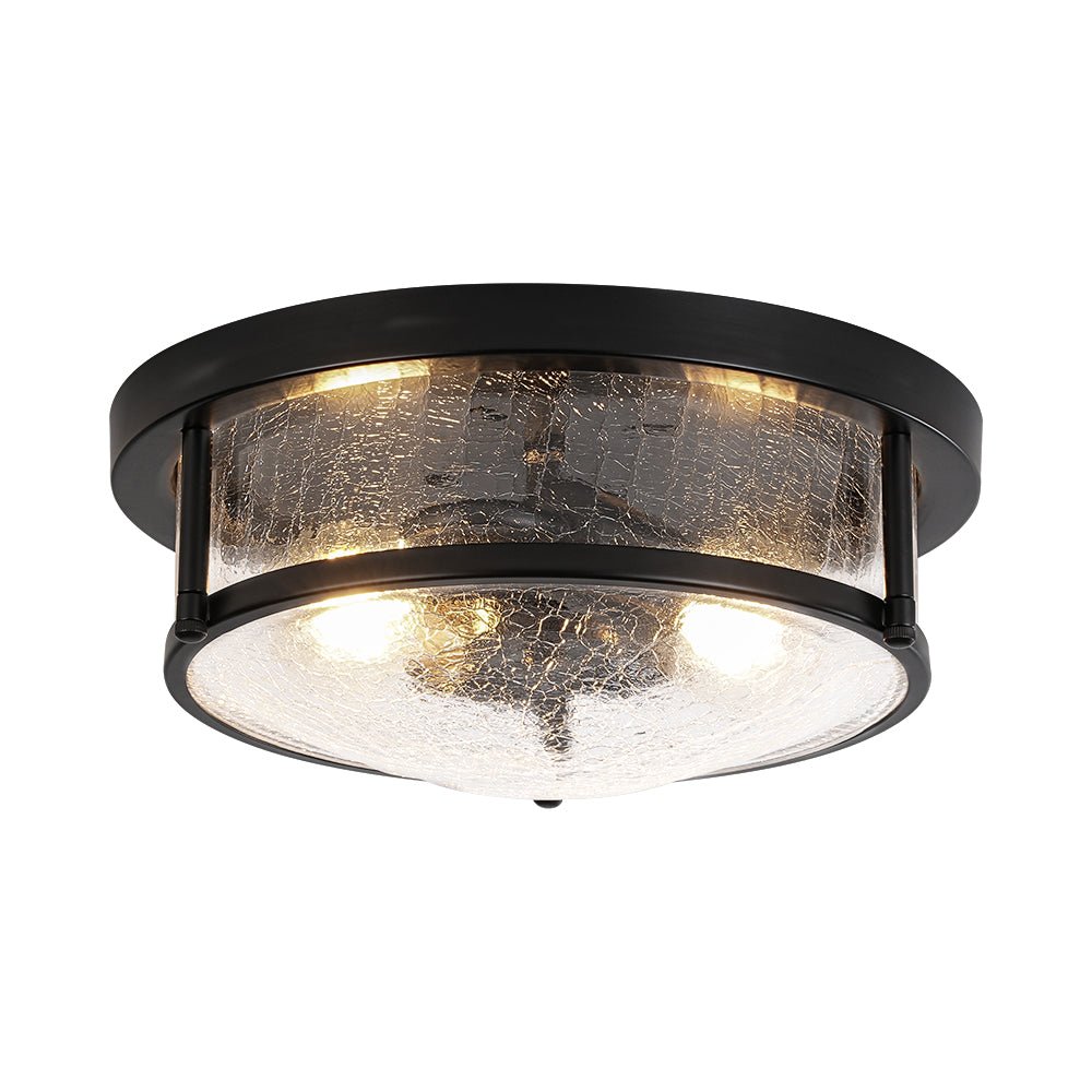 lightfixturesusa-industrial-black-round-crackled-glass-flush-mount-light-ceiling-light-black-573295
