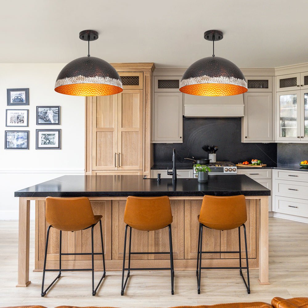 lightfixturesusa-industrial-dark-rusty-hammered-metal-dome-pendant-pendant-light-157-in-2332061
