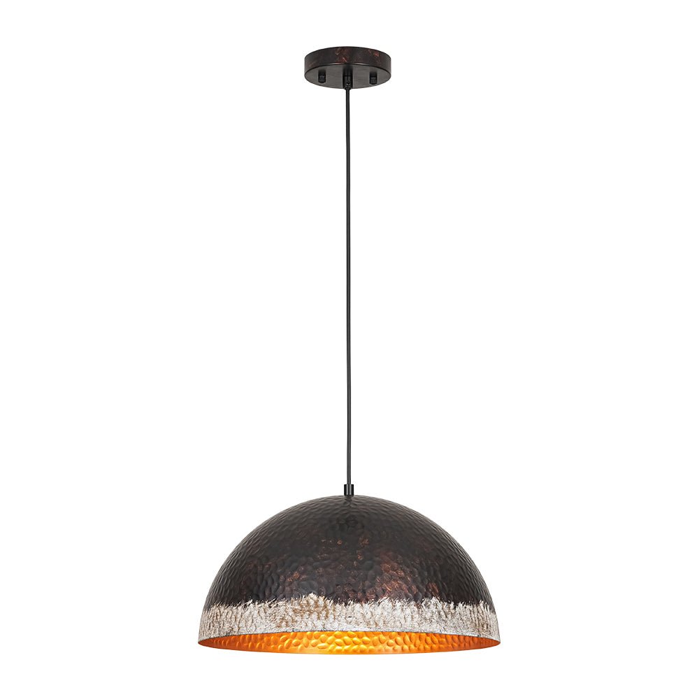 lightfixturesusa-industrial-dark-rusty-hammered-metal-dome-pendant-pendant-light-157-in-3248754